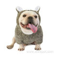 Wholesale new autumn coral bear style dog clothes